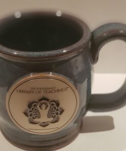 教义图书馆蓝色马克杯