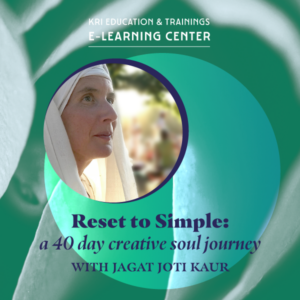 Reset to Simple: a 40 Day Creative Soul Journey